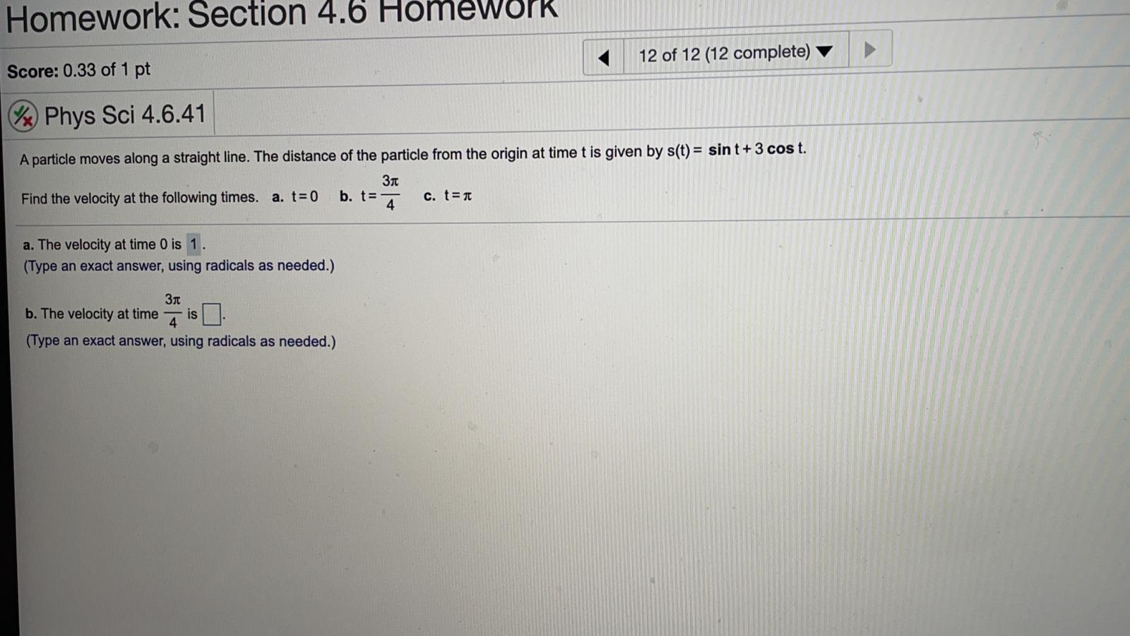 Solved Please do part B of all questions its short please | Chegg.com