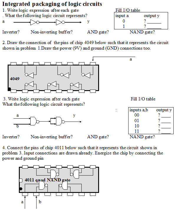 write term paper on logic integrated circuit