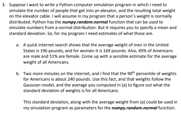 Solved 3. Suppose I want to write a Python computer | Chegg.com