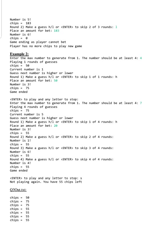 Solved Question 3 A simple game application allows a single | Chegg.com
