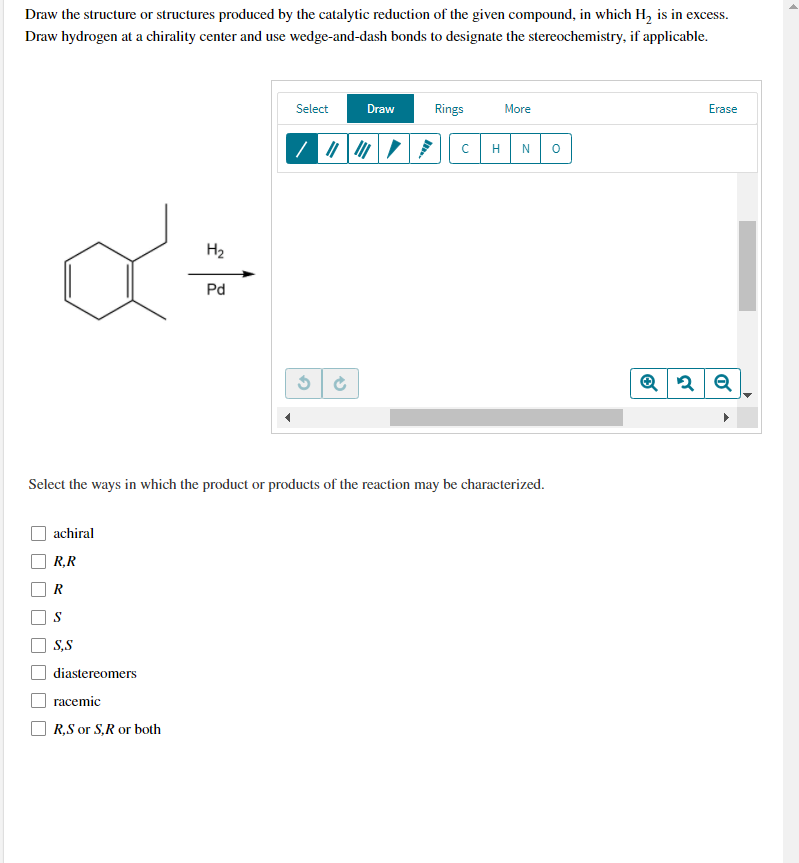 Solved Draw the structure or structures produced by the