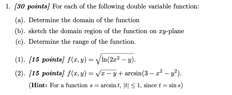 Solved PLEASE HELP WITH 1,2 ( WITH 15 POINTS EACH) THEY'RE | Chegg.com