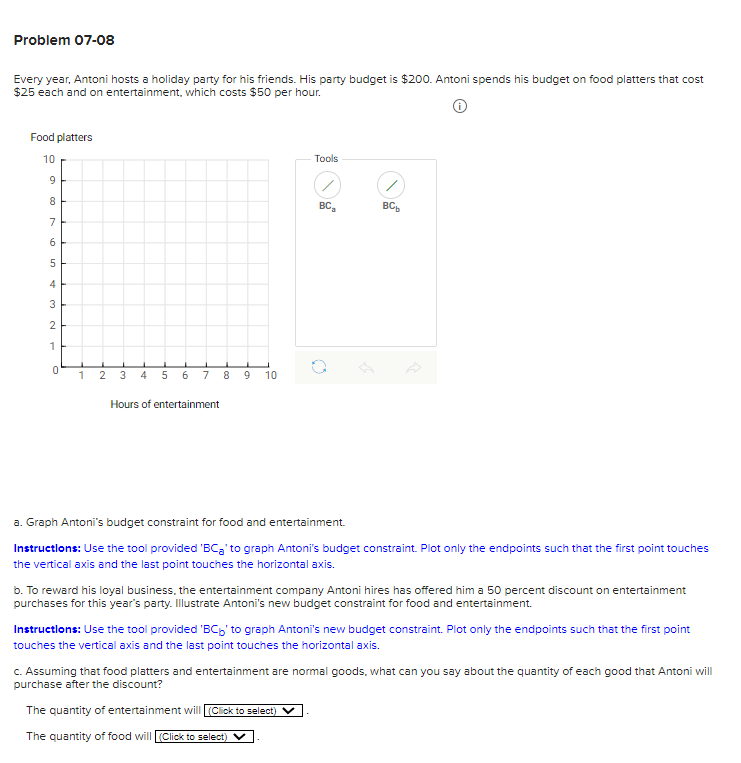 Solved When completing the graph, please only use two points | Chegg.com