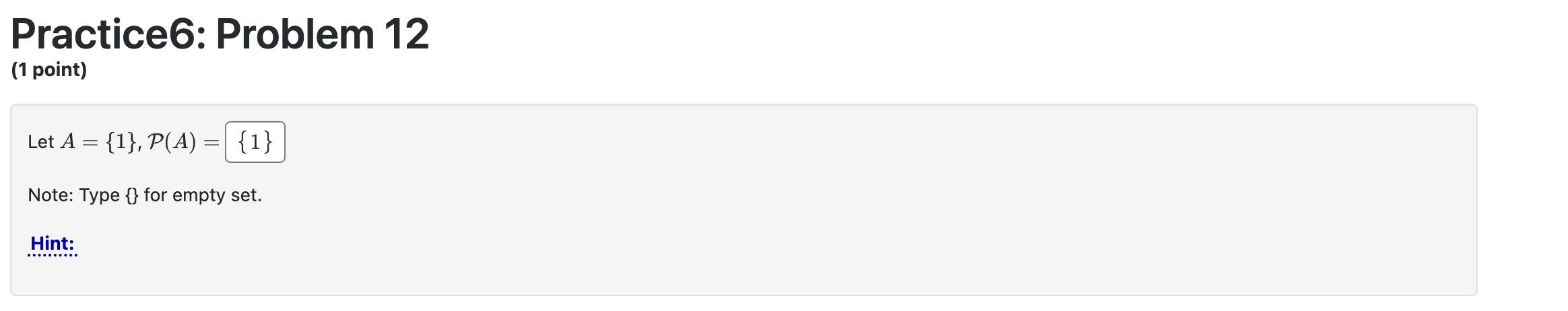 Solved Let A={{b},r,{b,r},b,{p}}. 1. ∣A∣= 2. Which Of The | Chegg.com