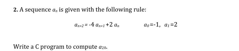 Solved please write the code for this in c i understand | Chegg.com