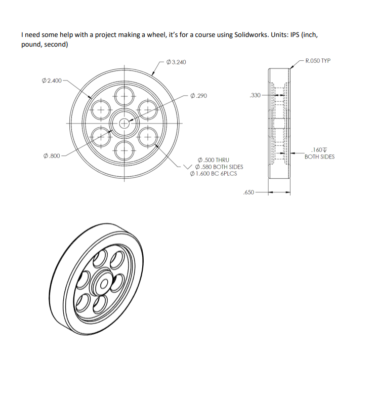 Solved i have to make a 3d model using that drawing in chegg