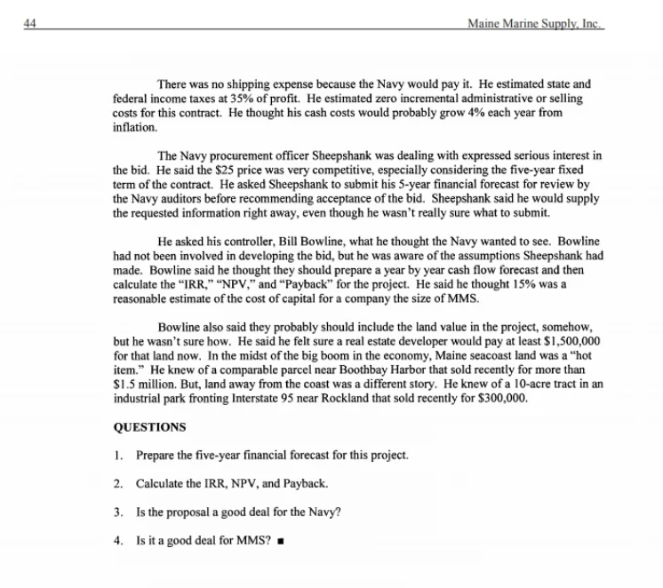 Solved This case, which is set in a small mamufacturing