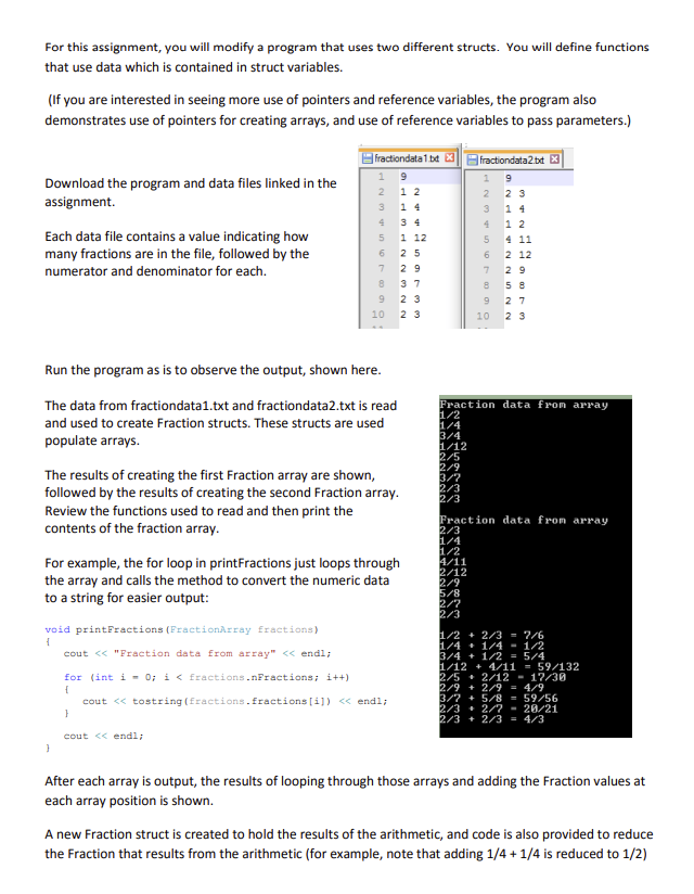 Solved For this assignment, you will modify a program that | Chegg.com