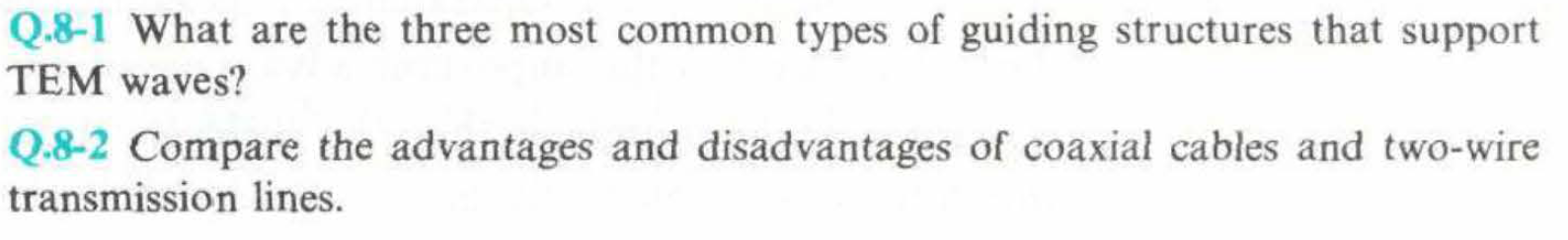 Solved Q.8-1 What are the three most common types of guiding | Chegg.com