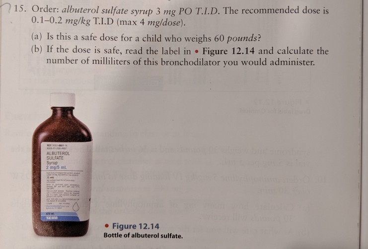 Albuterol order