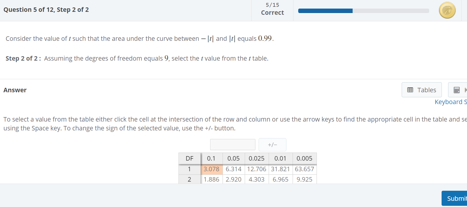 Solved Question 5 of 12, Step 2 of 2 5/15 Correct Consider | Chegg.com