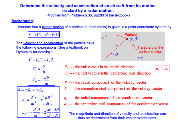 Solved Determine the velocity and acceleration of an | Chegg.com