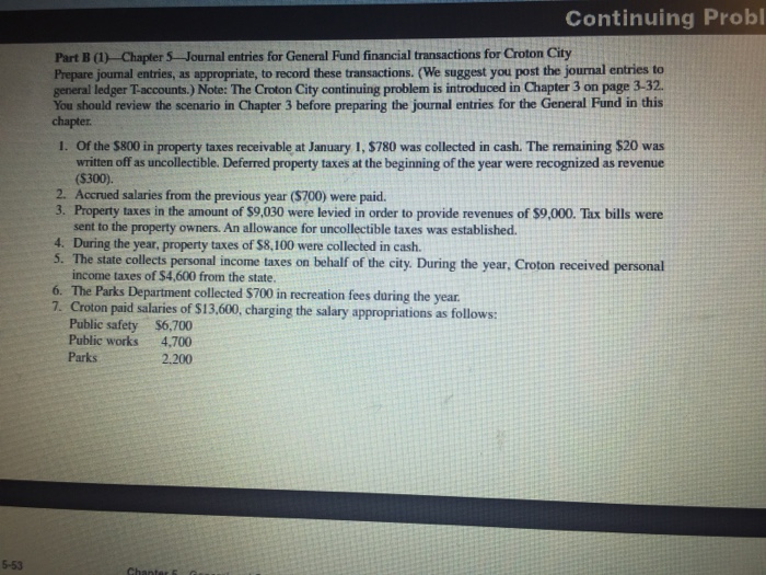 SOLVED CONTINUING PROBL PART B 1 CHAPTER 5 JOURNAL intelligence overview