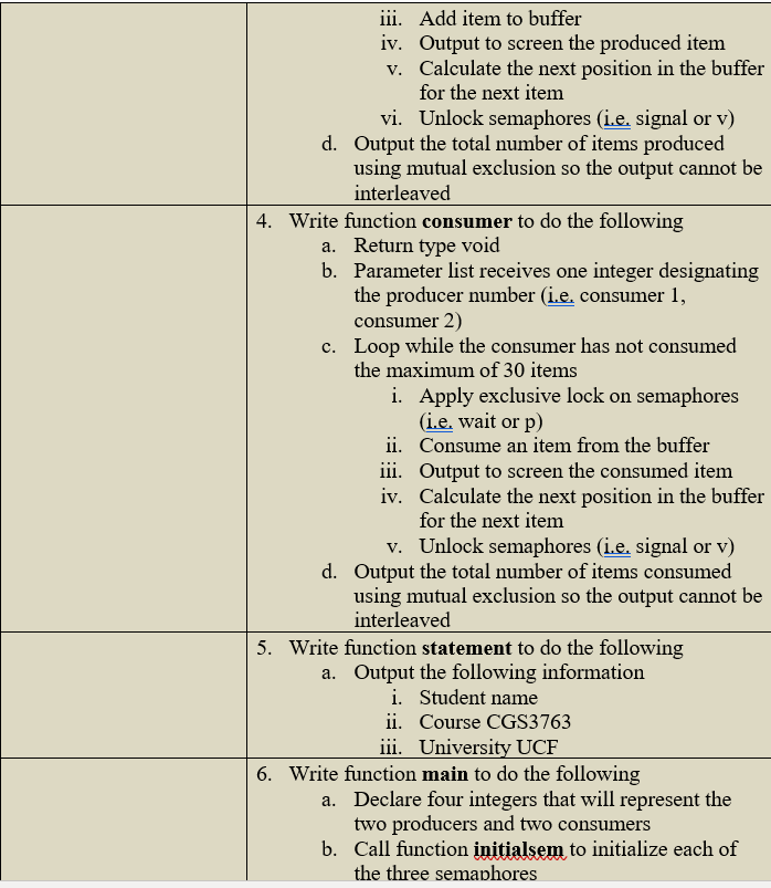 Need Help in writing In JBACI C language. Please | Chegg.com