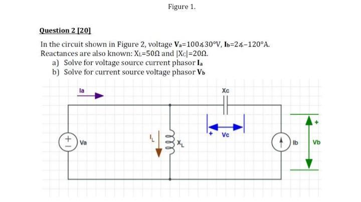 Solved In the circuit shown in Figure 2, voltage \( | Chegg.com