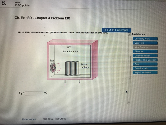 Solved Ch. Ex. 130-Chapter 4 Problem 130 1 out of 5 attempts | Chegg.com