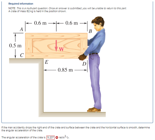 Solved Required information NOTE: This is a mult-part | Chegg.com