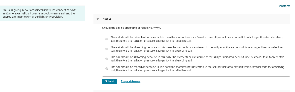 solved-constants-energy-and-momentum-of-sunlight-for-chegg