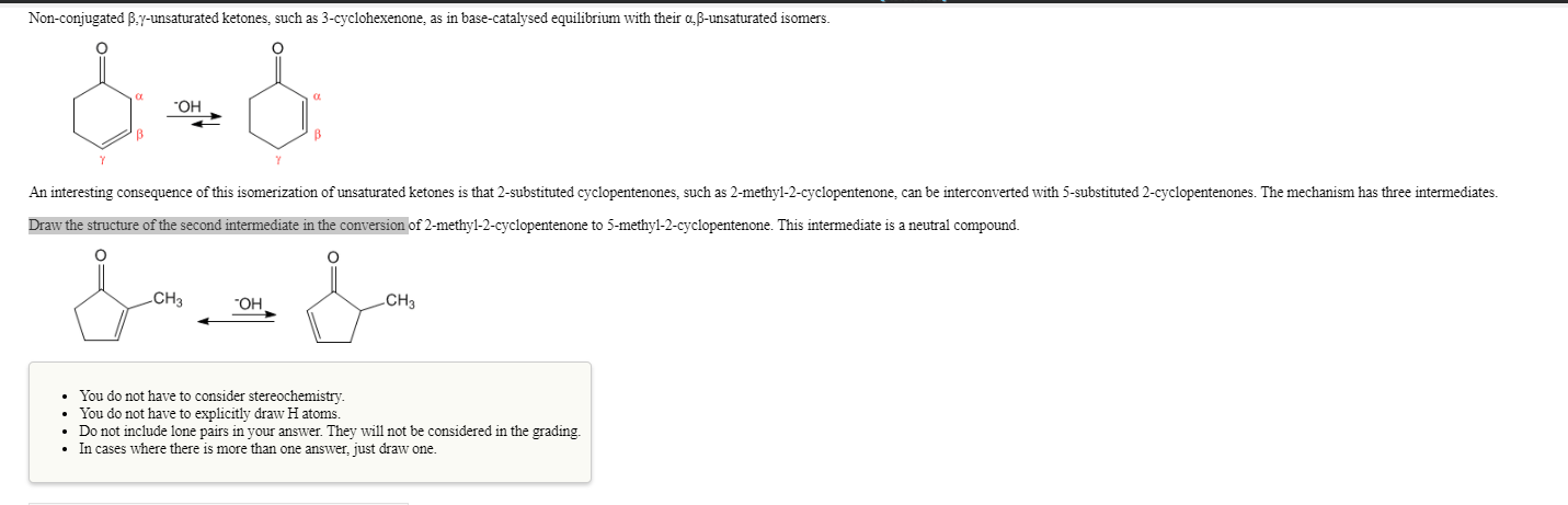 solved-non-conjugated-b-y-unsaturated-ketones-such-as-chegg