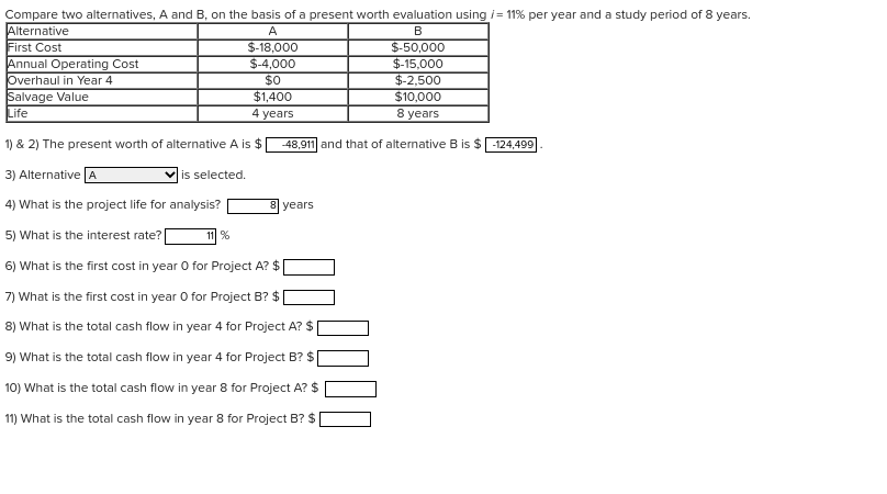 Solved Compare Two Alternatives, A And B, On The Basis Of A | Chegg.com