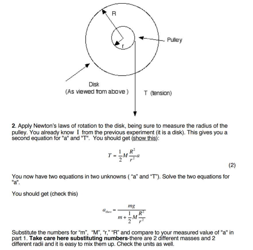Solved Part 1: Angular momentum conservation. Both of the | Chegg.com