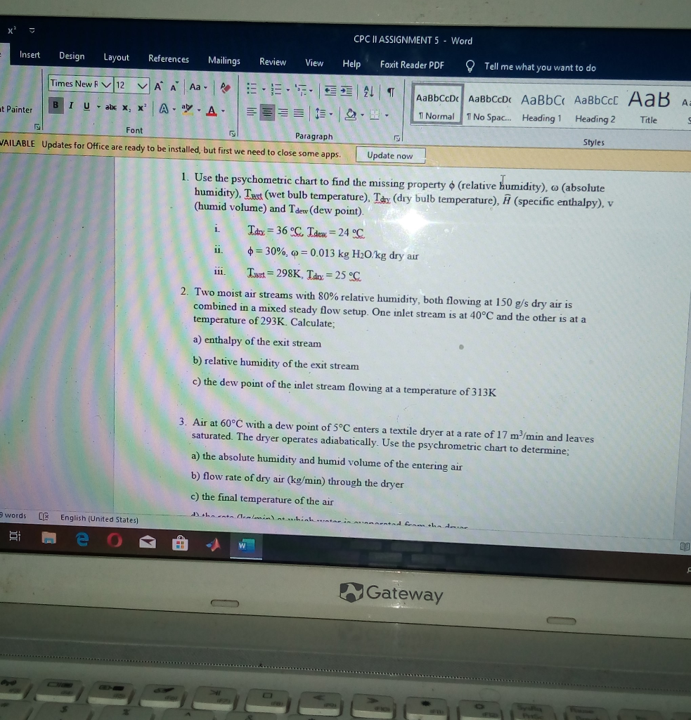 Solved Cpc Assignment 5 Word Insert Design Layout Chegg Com