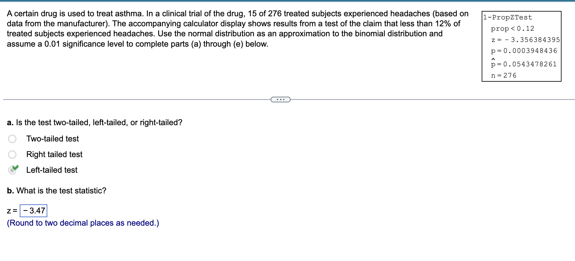 Solved 18 Only B-e Compute The Test Statistic. Find The | Chegg.com