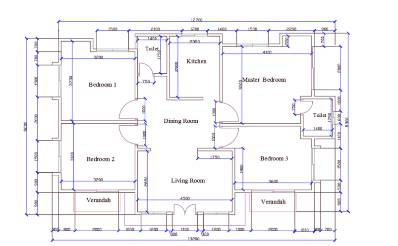 Floor Plan In Mm Visual Paradigm User-Contributed Diagrams, 47% OFF