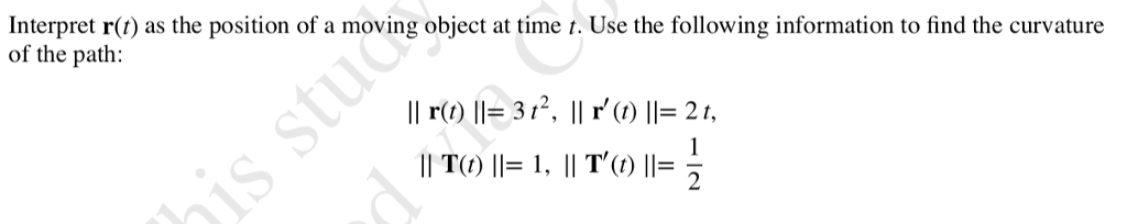 Solved Interpret r(t) as the position of a moving object at | Chegg.com