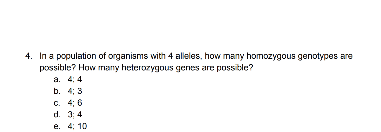 solved-4-in-a-population-of-organisms-with-4-alleles-how-chegg