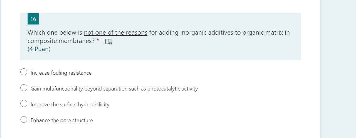 Solved 16 Which one below is not one of the reasons for | Chegg.com