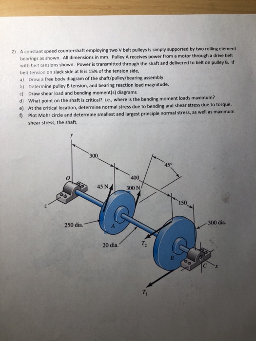 Solved ) The driveshaft, spinning at constant rotational