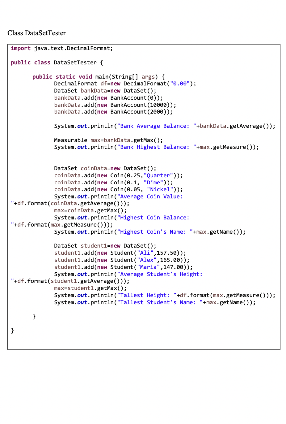 Solved Can You Help Me With This Question? Java Programming | Chegg.com