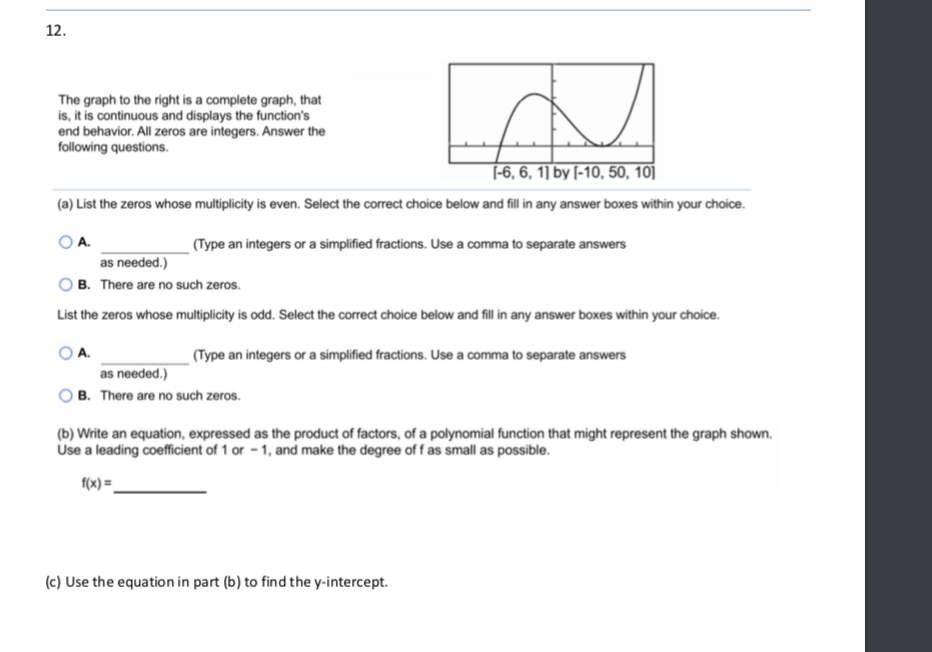 Solved 12. The graph to the right is a complete graph, that | Chegg.com