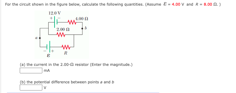 Solved For The Circuit Shown In The Figure Below, Calculate | Chegg.com