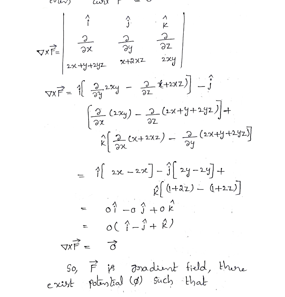Solved How Do U Come Up With F Yx X 2 2xyz From Equation Chegg Com