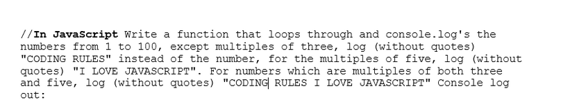 Solved //In JavaScript Write a function that loops through | Chegg.com
