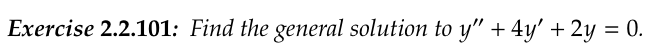 Solved Exercise 2.2.7: Find The General Solution Of | Chegg.com