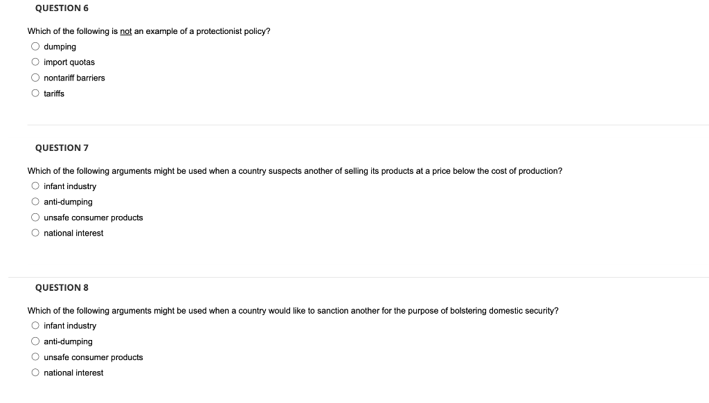 Solved Which of the following is not an example of a | Chegg.com