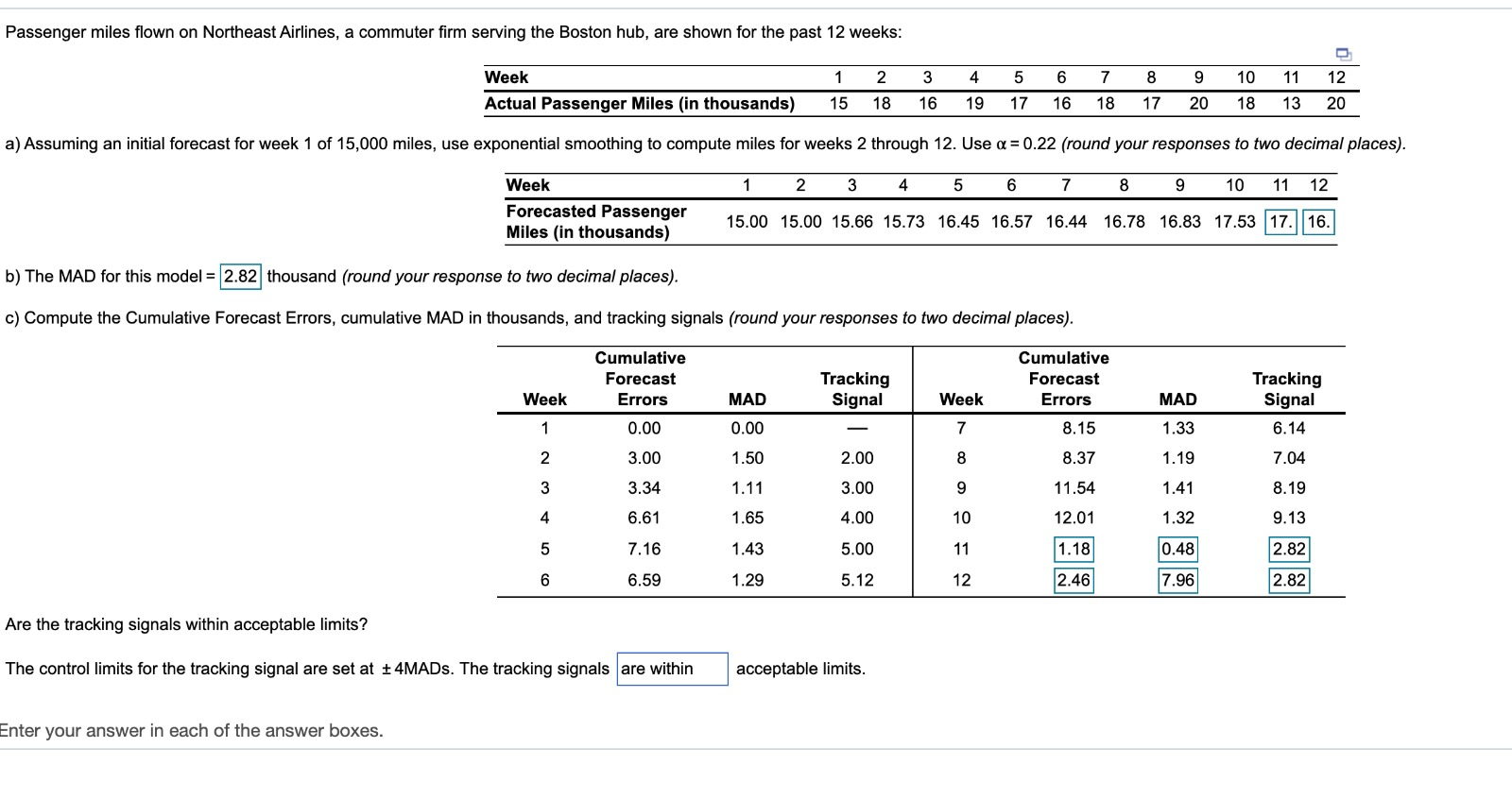 Solved Passenger Miles Flown On Northeast Airlines A Chegg