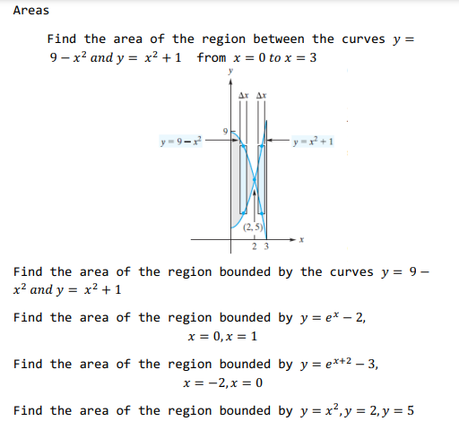 find the area of region bounded by the curve y 2 x