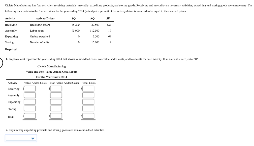 solved-cicleta-manufacturing-has-four-activities-receiving-chegg