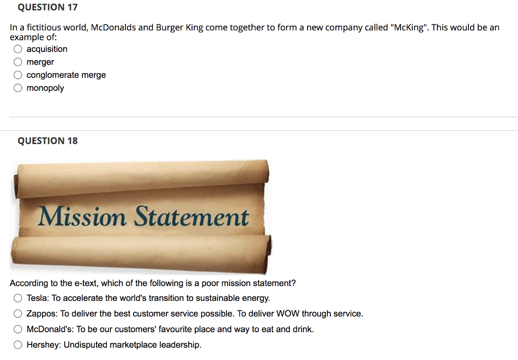 mcdonalds mission statement