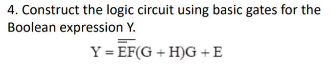 Solved 2. Write the output Boolean expression for Z in terms | Chegg.com