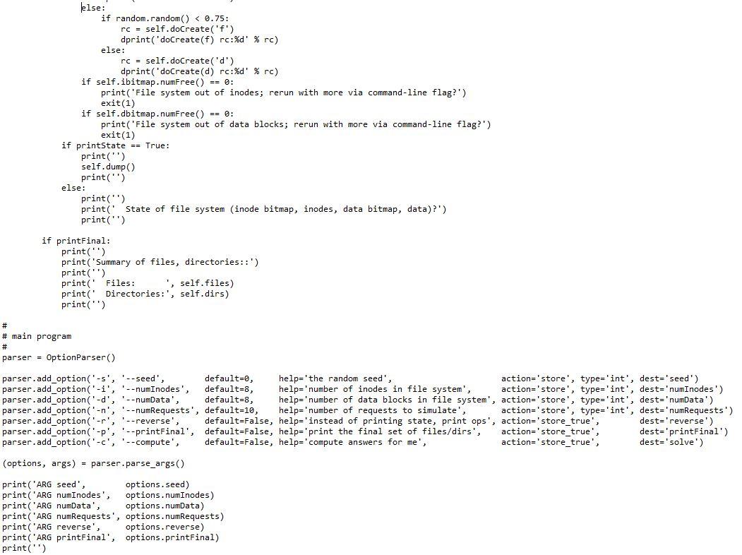Exercise 2: Simple File System This exercise is | Chegg.com