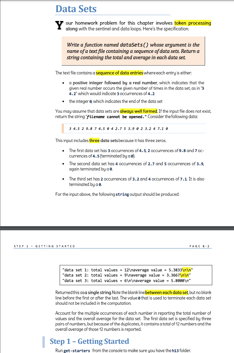 Sentinel controlled loop in c