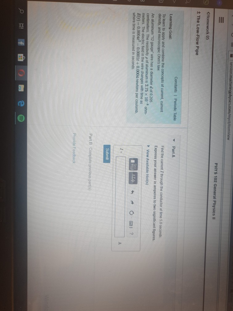 Solved ingp temView PHYS 102 General Physics I1I | Chegg.com