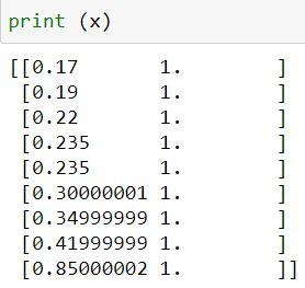 Solved Need help with linear regression in python. Can | Chegg.com