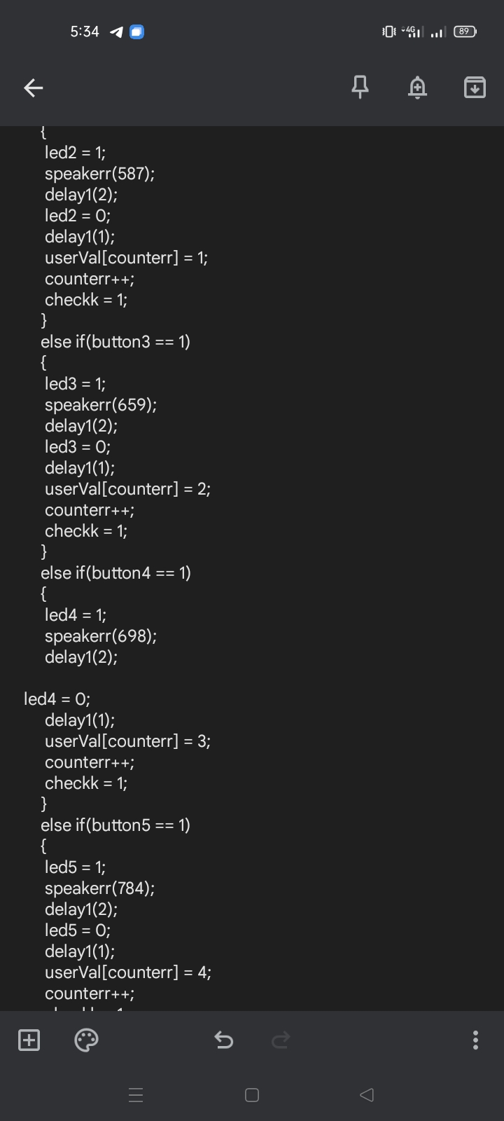 Convert the C language code to Assembly language | Chegg.com