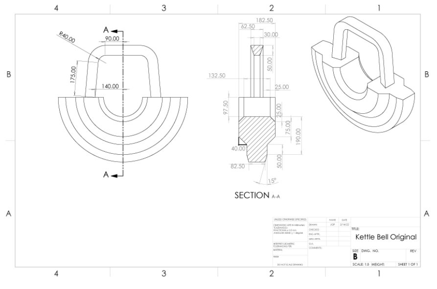 Solved Determine the mass of the gray cast iron (Density =